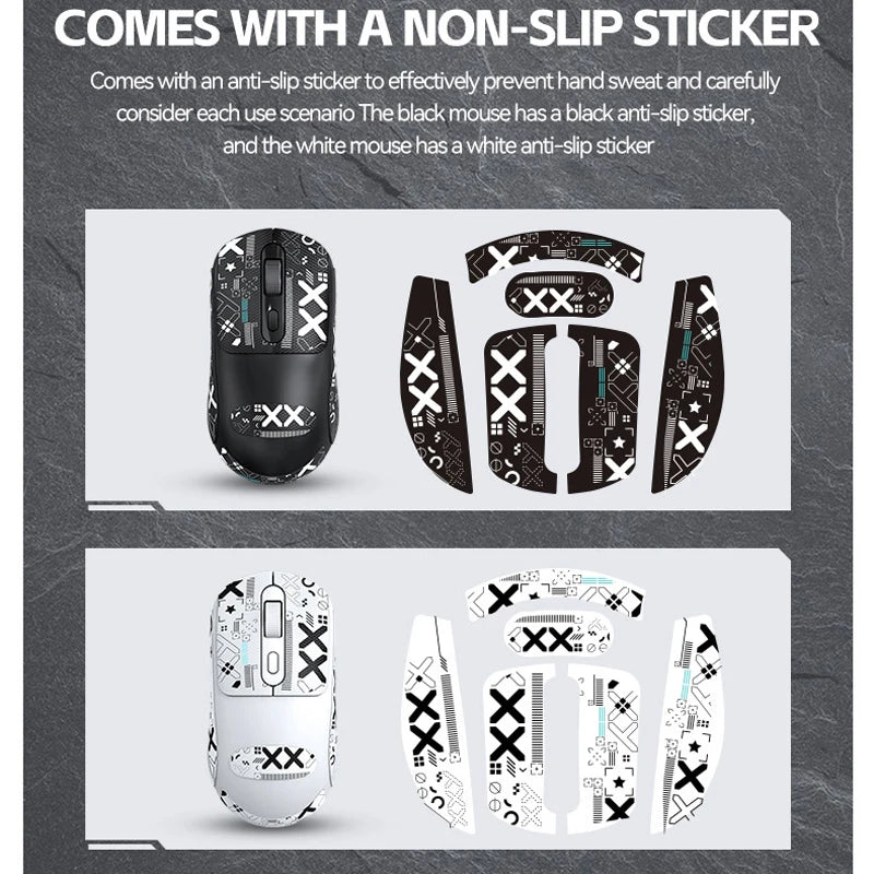 X8 Wireless Gaming Mouse, Type-C Rechargeable, 500mAh Battery